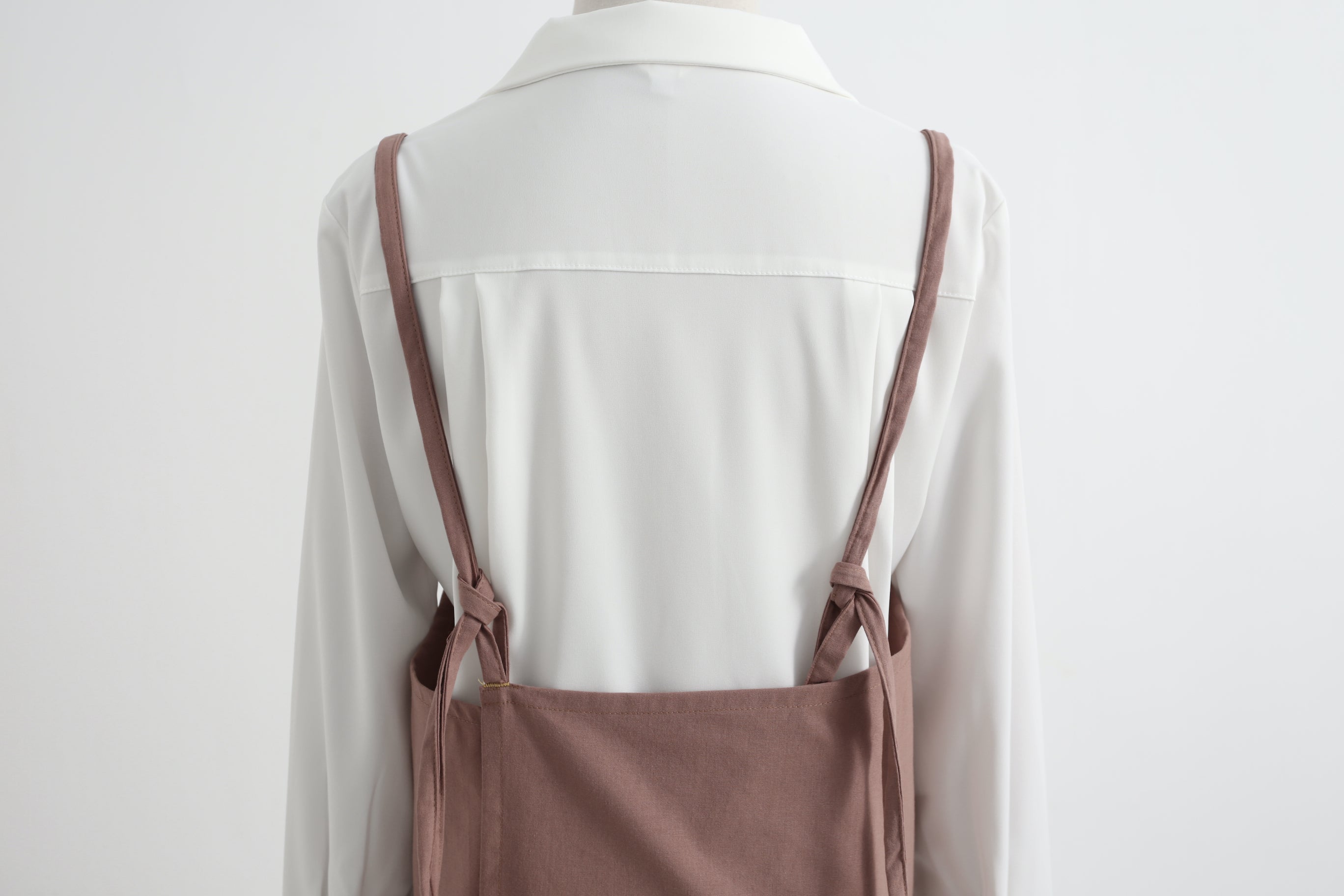 The 'Linen & Co.' Oversized Pinafore Apron | Japanese Minimalist Full-Length Apron Dress for All Sizes, Kitchen, Garden & Studio