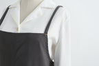 The 'Linen & Co.' Oversized Pinafore Apron | Japanese Minimalist Full-Length Apron Dress for All Sizes, Kitchen, Garden & Studio