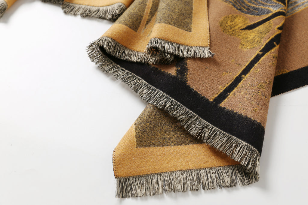 The Gilded Garden Shawl