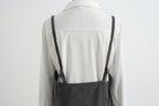 The 'Linen & Co.' Oversized Pinafore Apron | Japanese Minimalist Full-Length Apron Dress for All Sizes, Kitchen, Garden & Studio