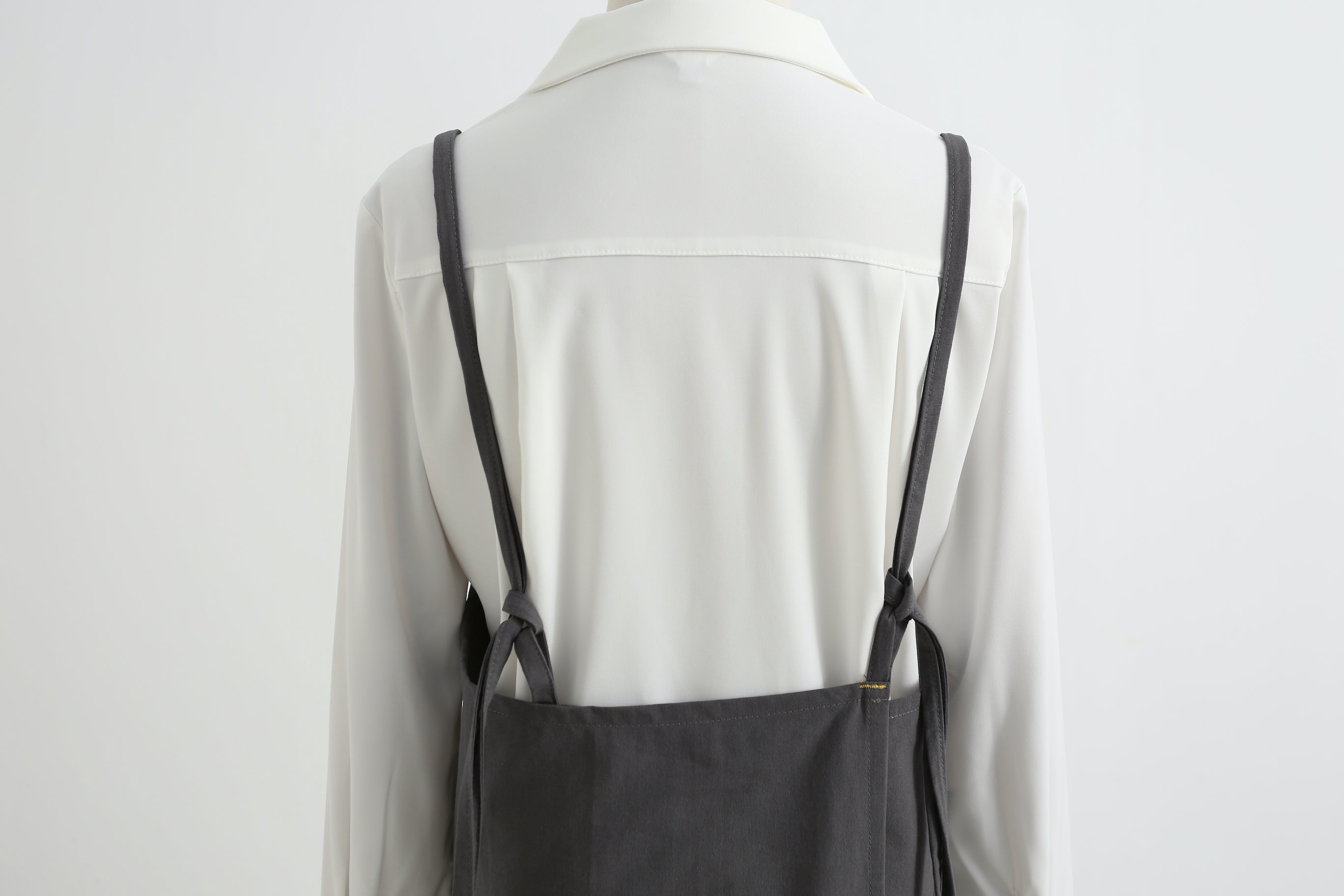 The 'Linen & Co.' Oversized Pinafore Apron | Japanese Minimalist Full-Length Apron Dress for All Sizes, Kitchen, Garden & Studio