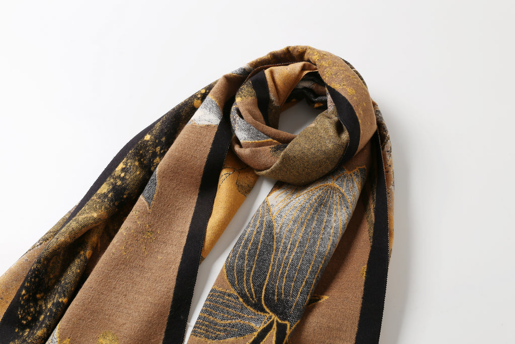 The Gilded Garden Shawl