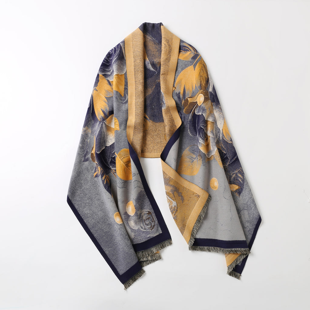 The Gilded Garden Shawl