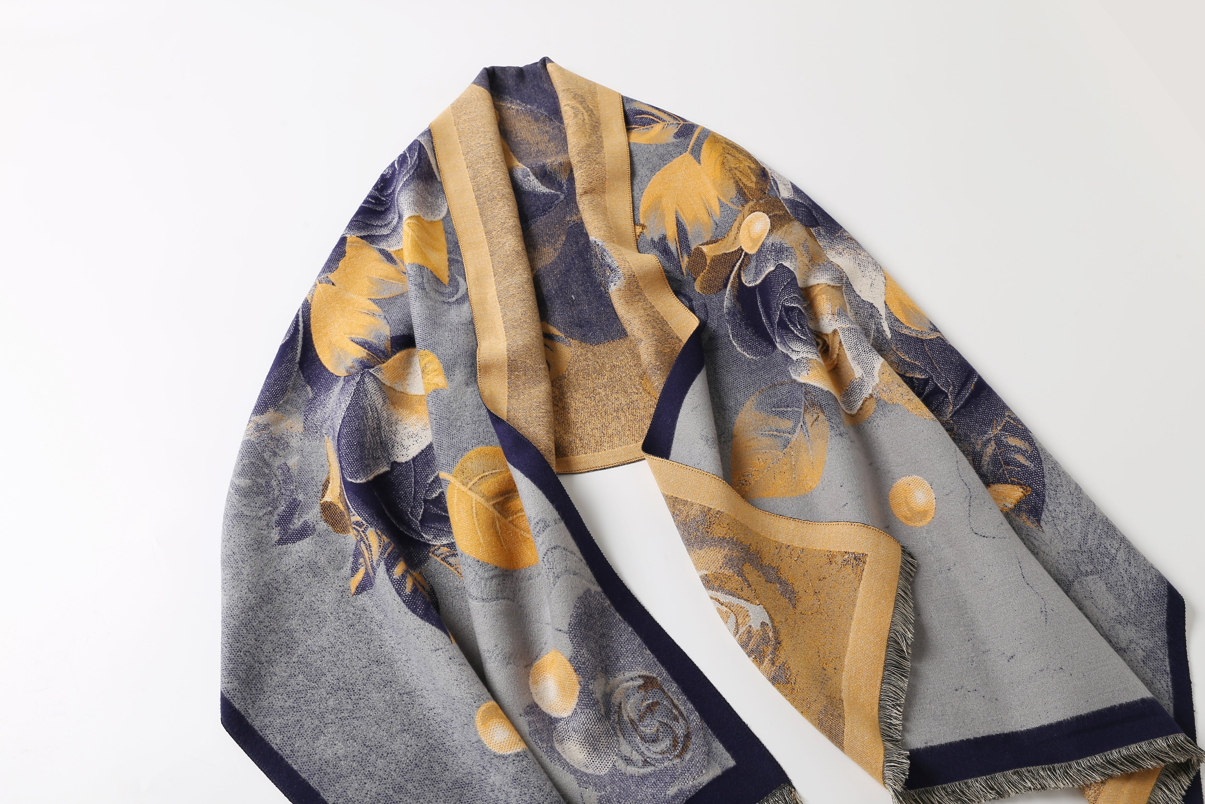 The Gilded Garden Shawl