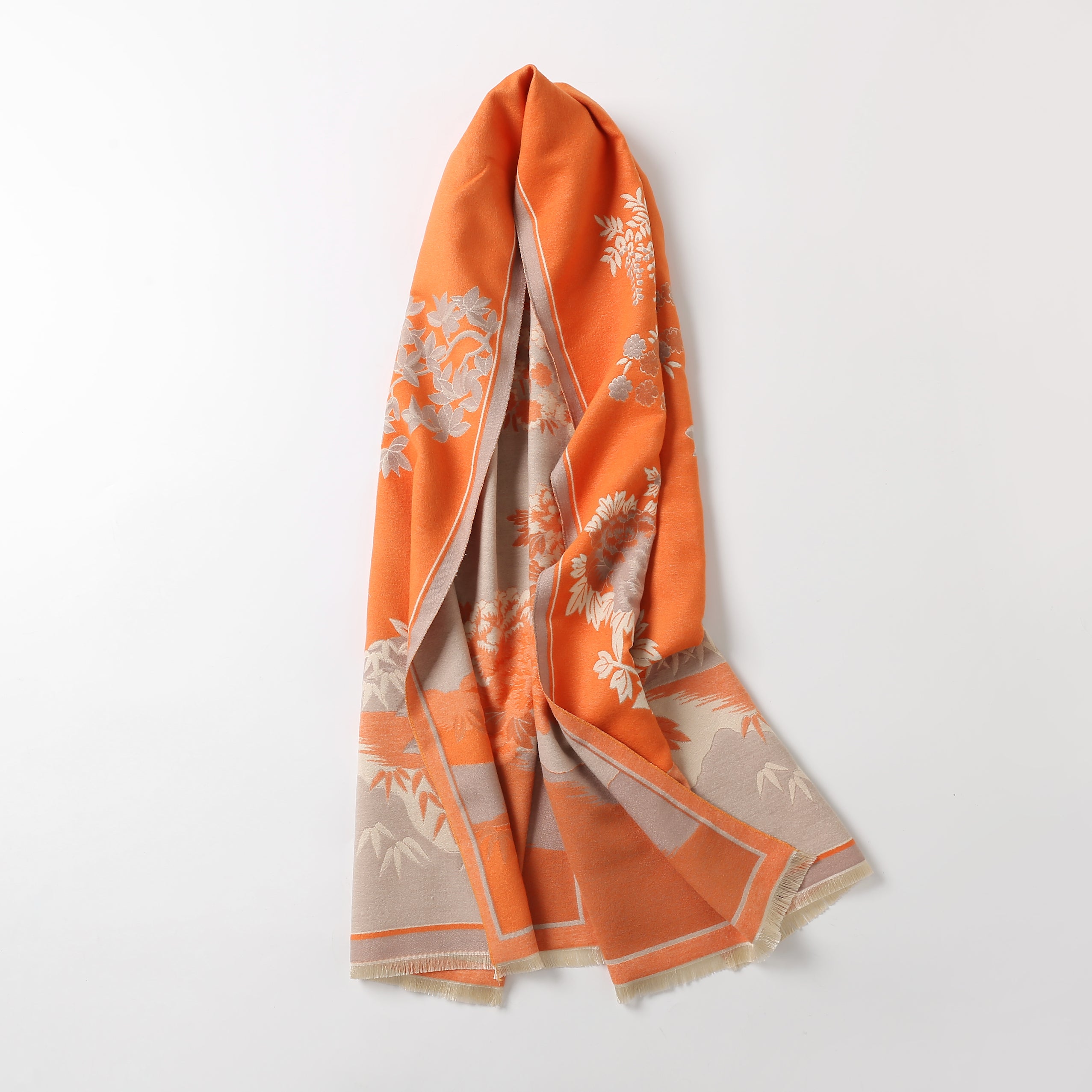 The Chinoiserie Garden Shawl