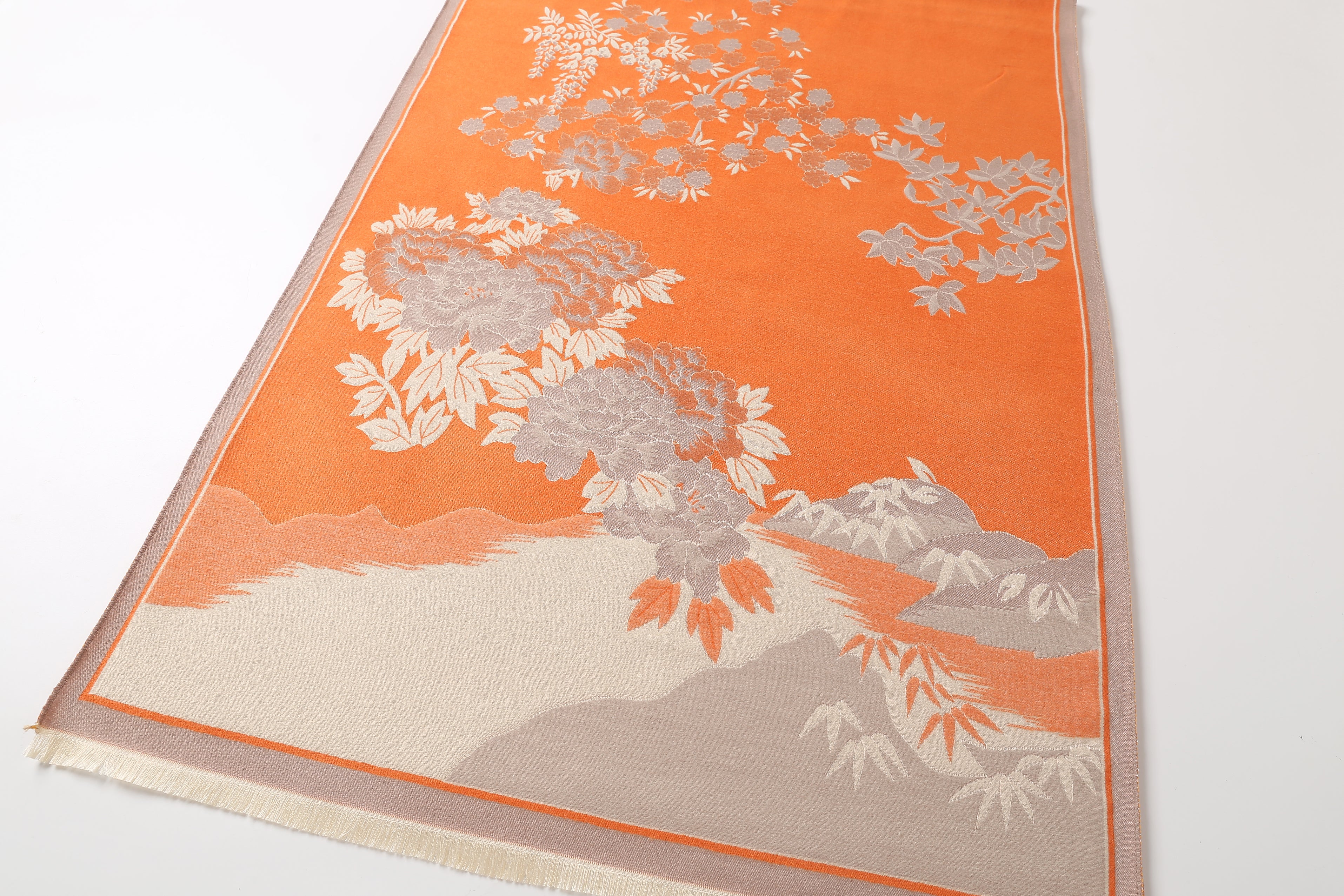 The Chinoiserie Garden Shawl
