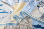 The Equestrian Emblem Silk Scarf