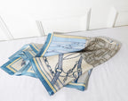 The Equestrian Emblem Silk Scarf