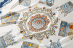 The Gilded Crowns Silk Scarf