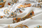 The Gilded Crowns Silk Scarf