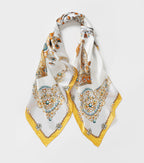 The Gilded Crowns Silk Scarf