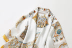 The Gilded Crowns Silk Scarf