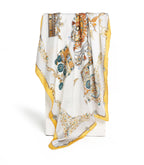 The Gilded Crowns Silk Scarf