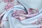 The 'Courtyard Bloom' Silk Scarf