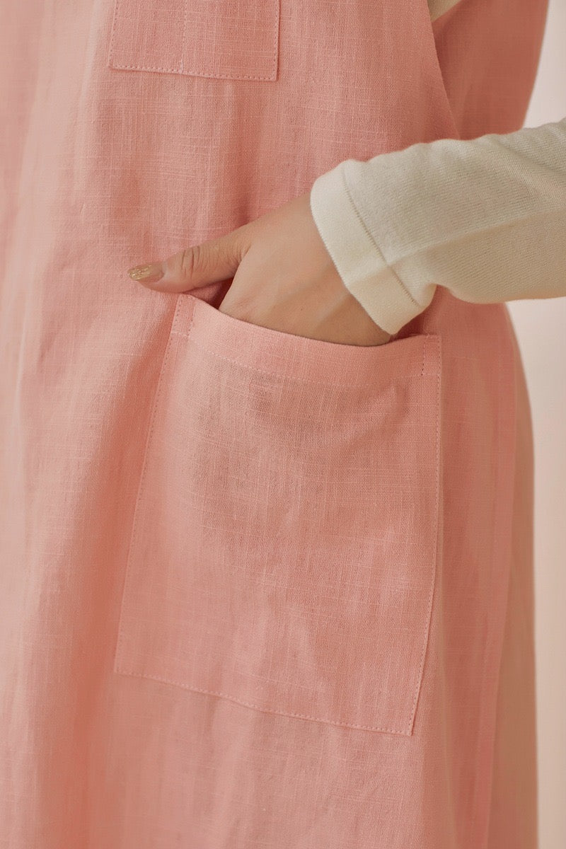 The 'Kyoto' Linen Tunic Apron