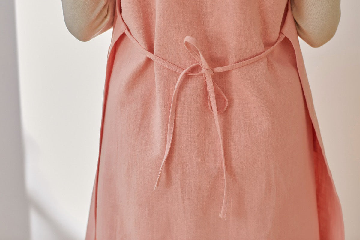The 'Kyoto' Linen Tunic Apron