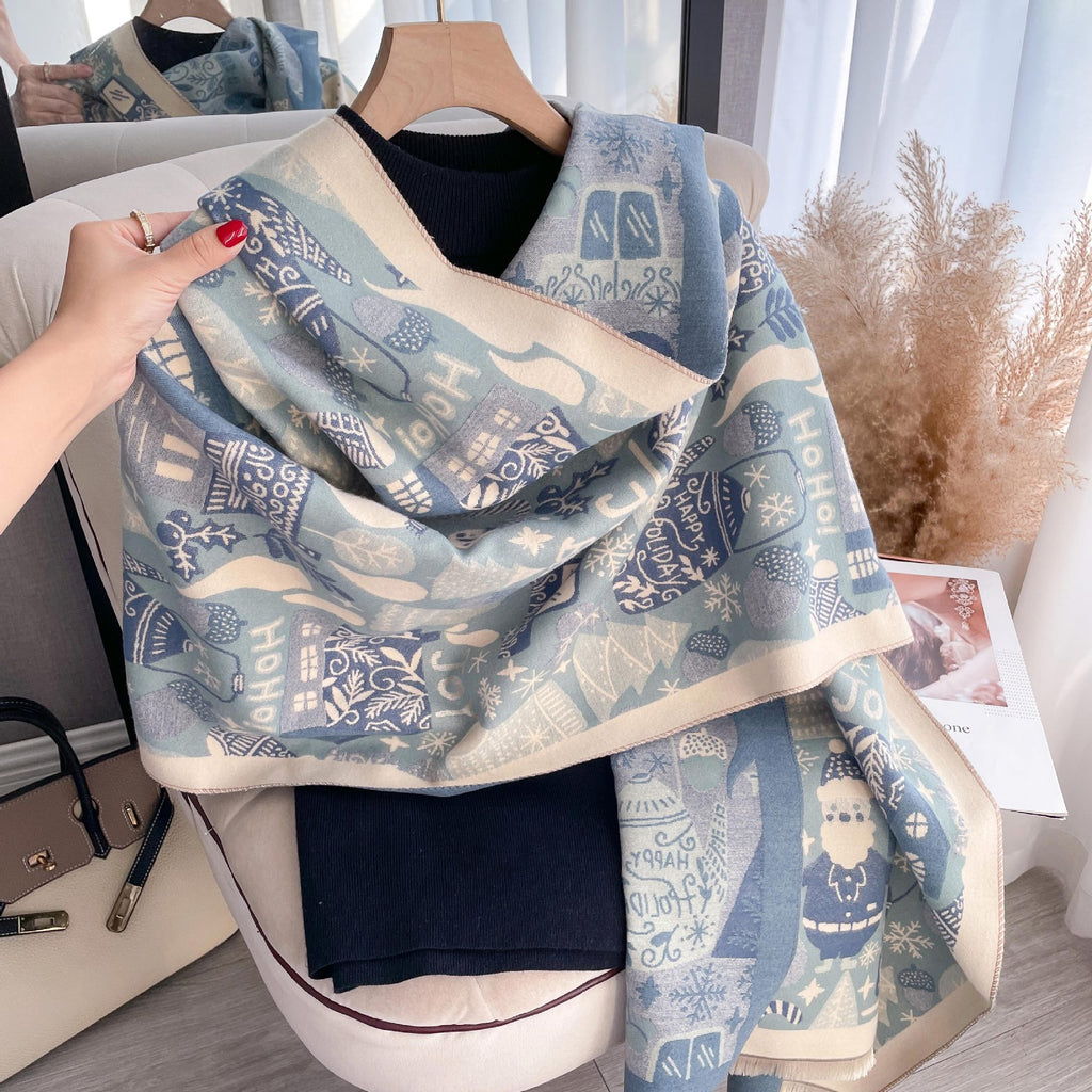 The Holiday Cheer Shawl