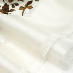 The 'Autumn Meadow' Silk Scarf
