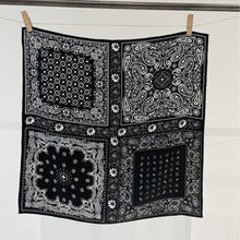 The 'Heritage Patchwork' Silk Scarf - 25x25 Inches
