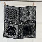 The 'Heritage Patchwork' Silk Scarf - 25x25 Inches
