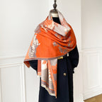 The Chinoiserie Garden Shawl