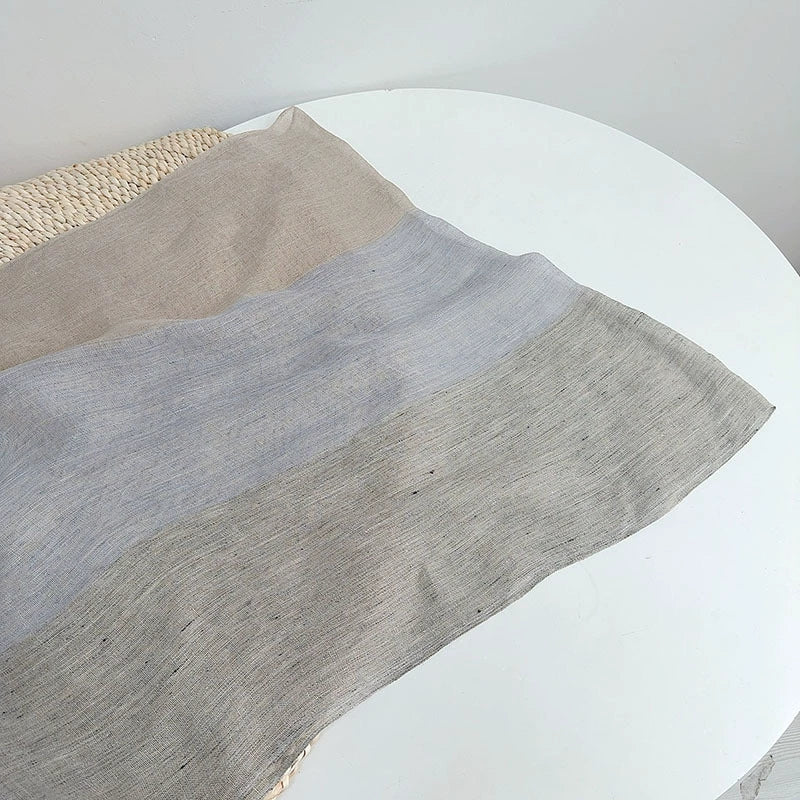 Signature Linen Scarf - Desert Haze