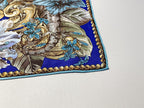 The Celestial Leopard Silk Scarf