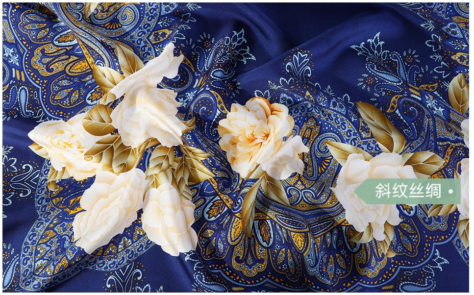 The 'Timeless Grace' Silk Scarf